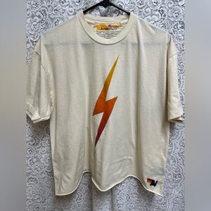 Aviator Nation Bolt Boyfriend Tee - size X-Large